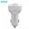 BWOO BO-CC58 USB Car Charger - Dual Port USB A & USBC Adapter