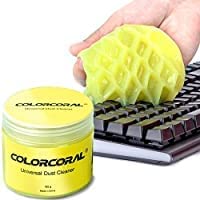 Keyboard Cleaner Universal Dust Cleaning Gel for PC Keyboard Car Interior Cleaning Kit Dusting Slime Home and Office Dust Remover (160g)