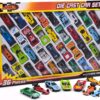 KandyToys Kids Die Cast Metal Toy Cars - Racing Cars, Convertible Toy Car Pack