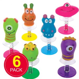 Baker Ross P355 Monster Jump, Assorted Novelty Party Favor Toys, Handheld Games or Kids Classroom Prizes (Pack of 6), 1-Pack