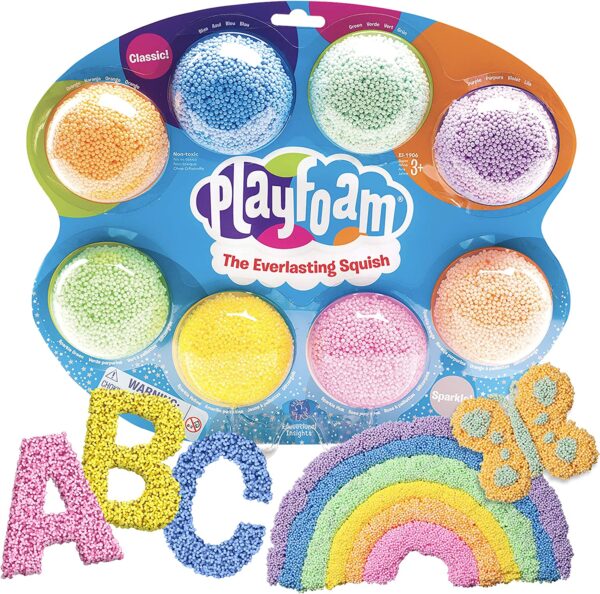 Educational Insights Playfoam Combo 8-Pack Set with 8 Colors, Calming Corner, Elementary Classroom Must Haves